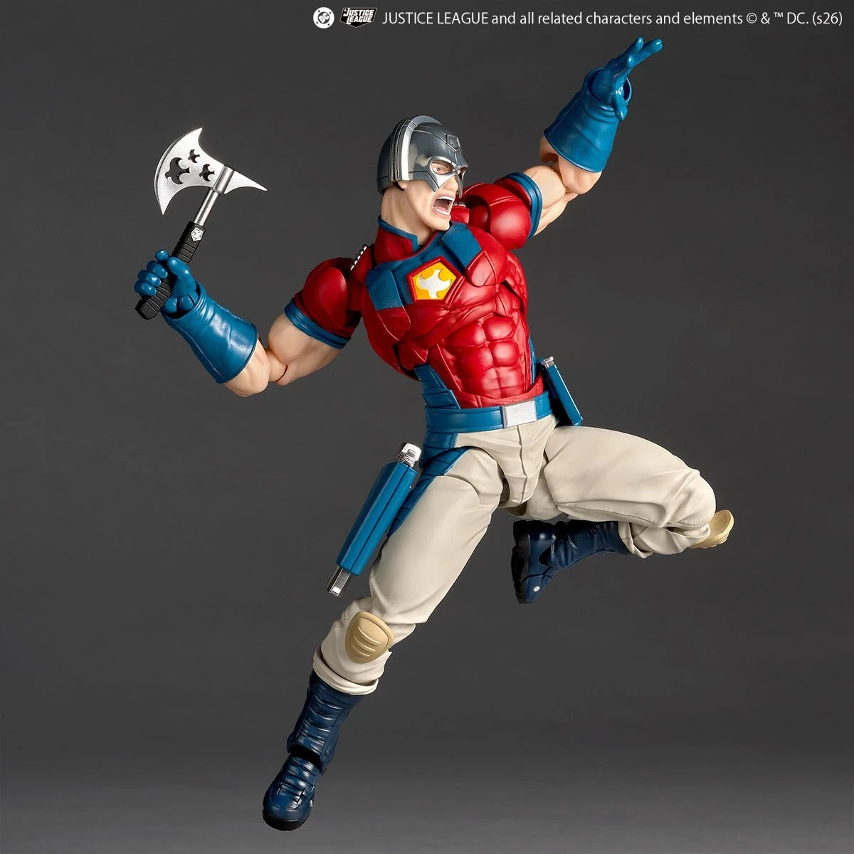 (Pre-Order) Revoltech Amazing Yamaguchi Peacemaker (Suicide Squad) Action Figure (with Bonus)