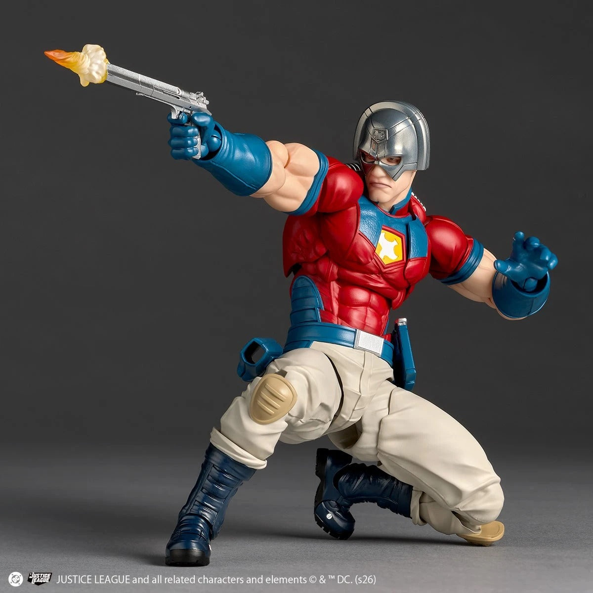 (Pre-Order) Revoltech Amazing Yamaguchi Peacemaker (Suicide Squad) Action Figure (with Bonus)