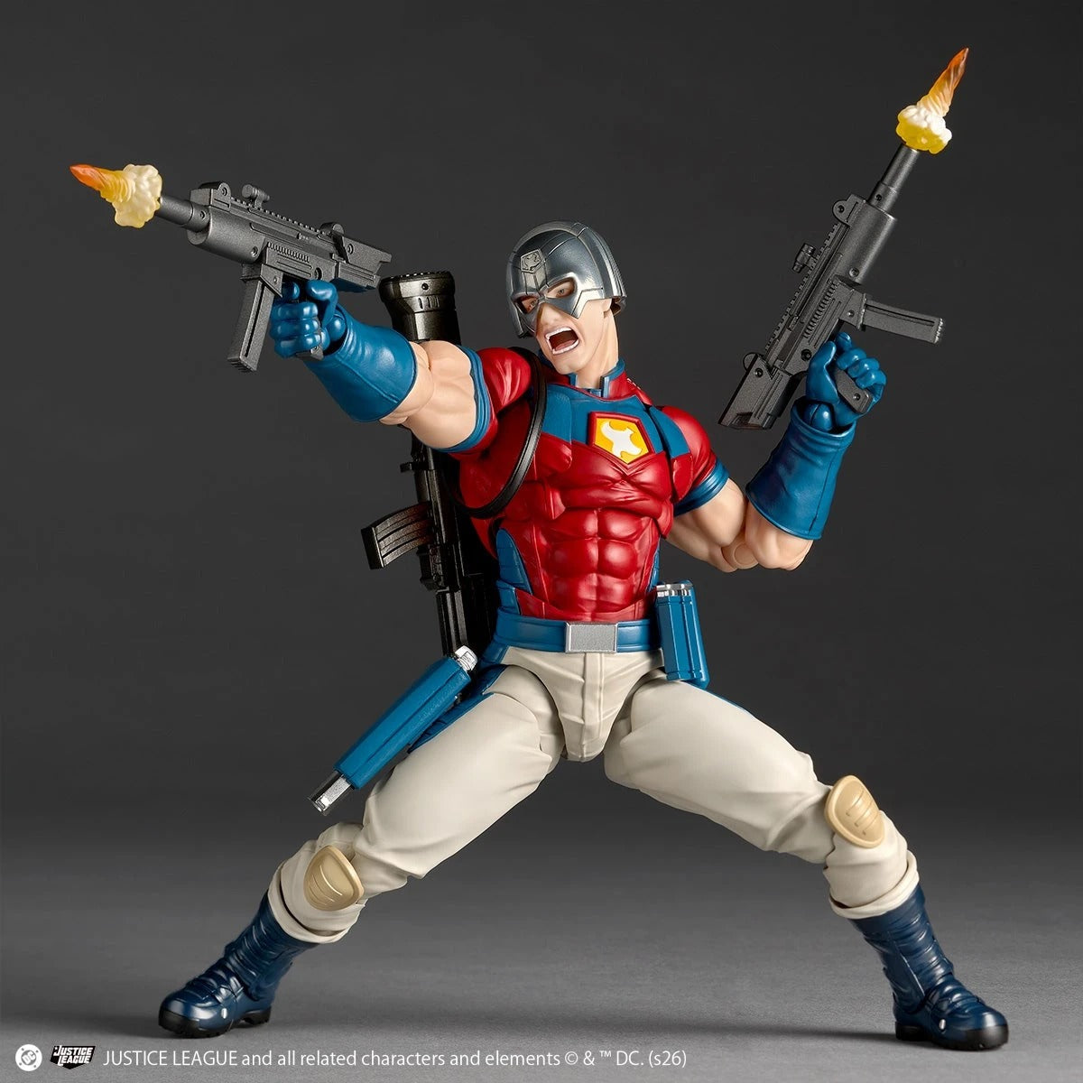 (Pre-Order) Revoltech Amazing Yamaguchi Peacemaker (Suicide Squad) Action Figure (with Bonus)