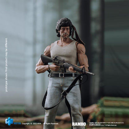 (Pre-Order) HIYA First Blood Exquisite Super Series John Rambo 1/12 Scale PX Previews Exclusive Figure