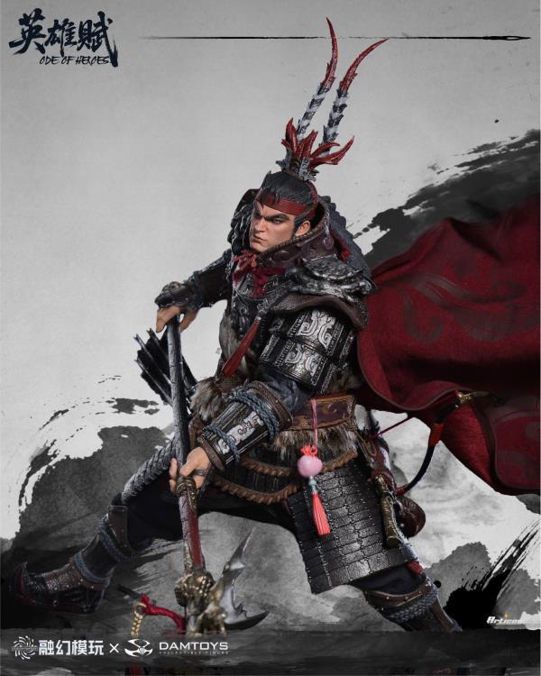 (Pre-Order) DAMTOYS Romance of the Three Kingdoms Ode of Heroes Lu Bu 1/12 Scale Action Figure