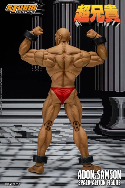 (Pre-Order) Storm Collectibles Chou-Aniki Adon and Samson 1/12 Scale Action Figure Set