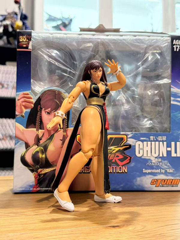 (Pre-Owned) Storm Collectibles Street Fighter Chun Li Black Cheongsam