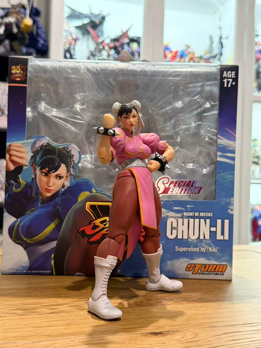 (Pre-Owned) Storm Collectibles Street Fighter Chun Li Pink