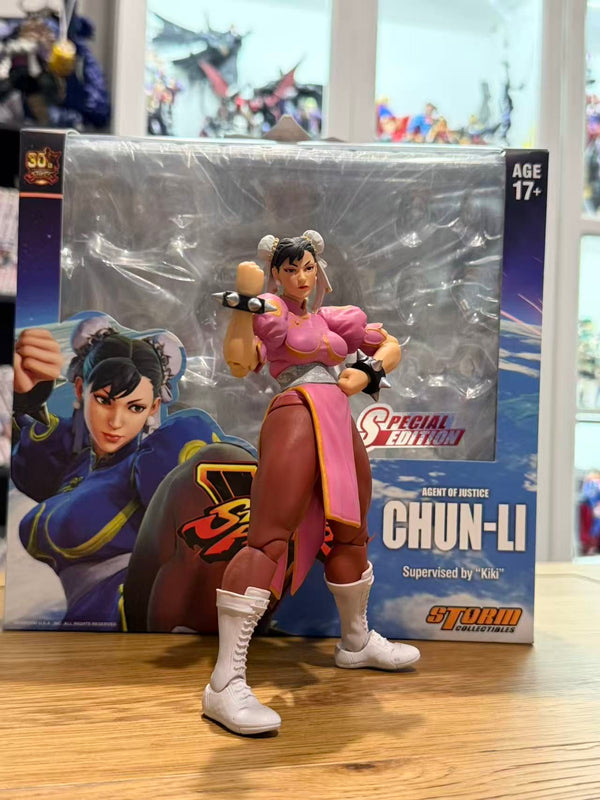 (Pre-Owned) Storm Collectibles Street Fighter Chun Li Pink