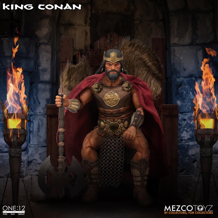 (Pre-Order) Mezco King Conan One:12 Collective King Conan