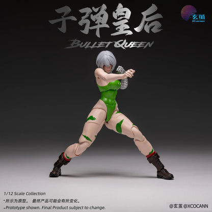 (Pre-Order) Xocann studio 1/12 Cyberpunk fighters Club NO.2 Bullet Queen action figure MF001 Kit