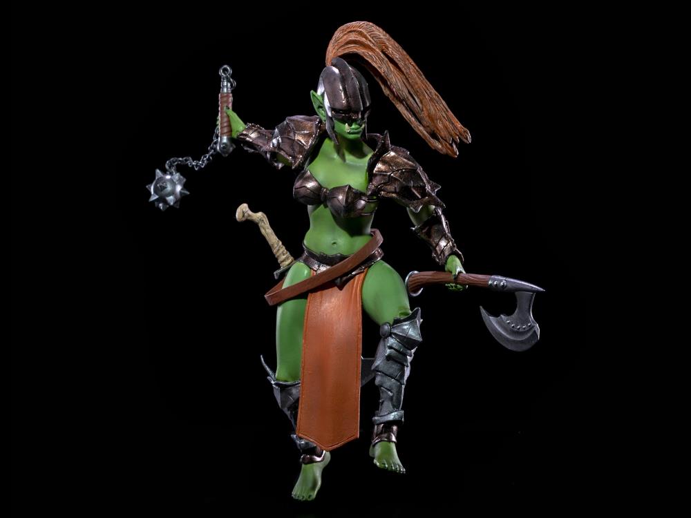 (Pre-Order) Mythic Legions Tactics: War of the Aetherblade Female Orc Deluxe Legion Builder Figure