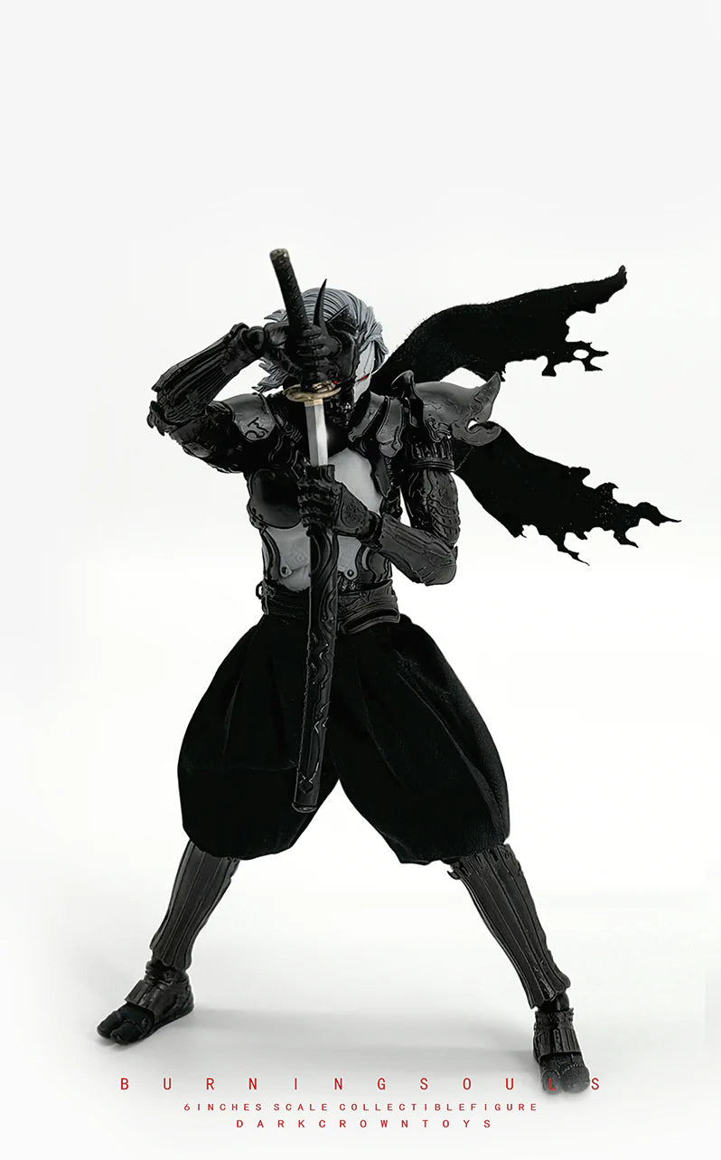 Dark Crown Toys Burning Souls 1/12 Immortal Shura Kagekura Two figures Version
