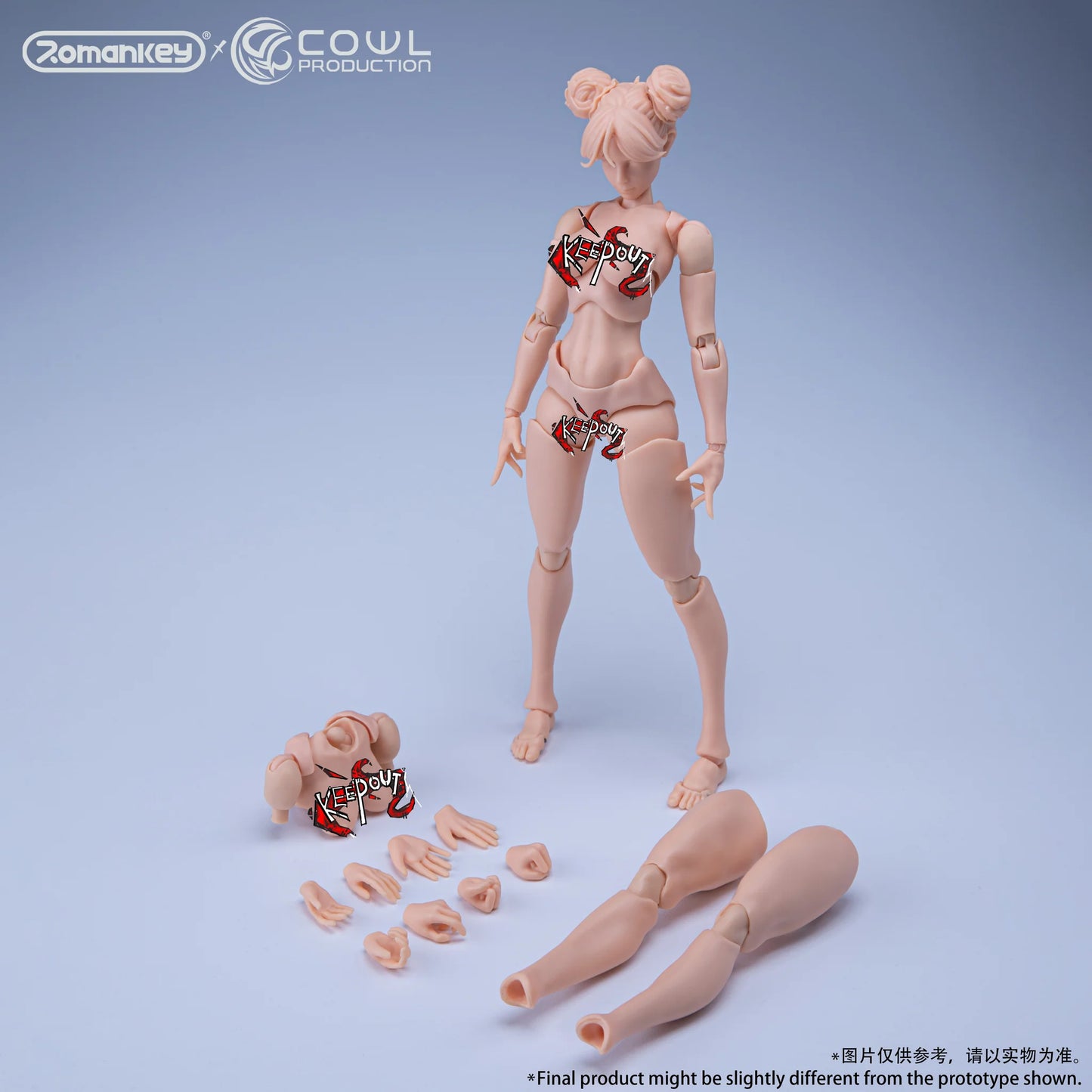 (Pre-Order) Romankey Studio 1/12 female action figure Reissue