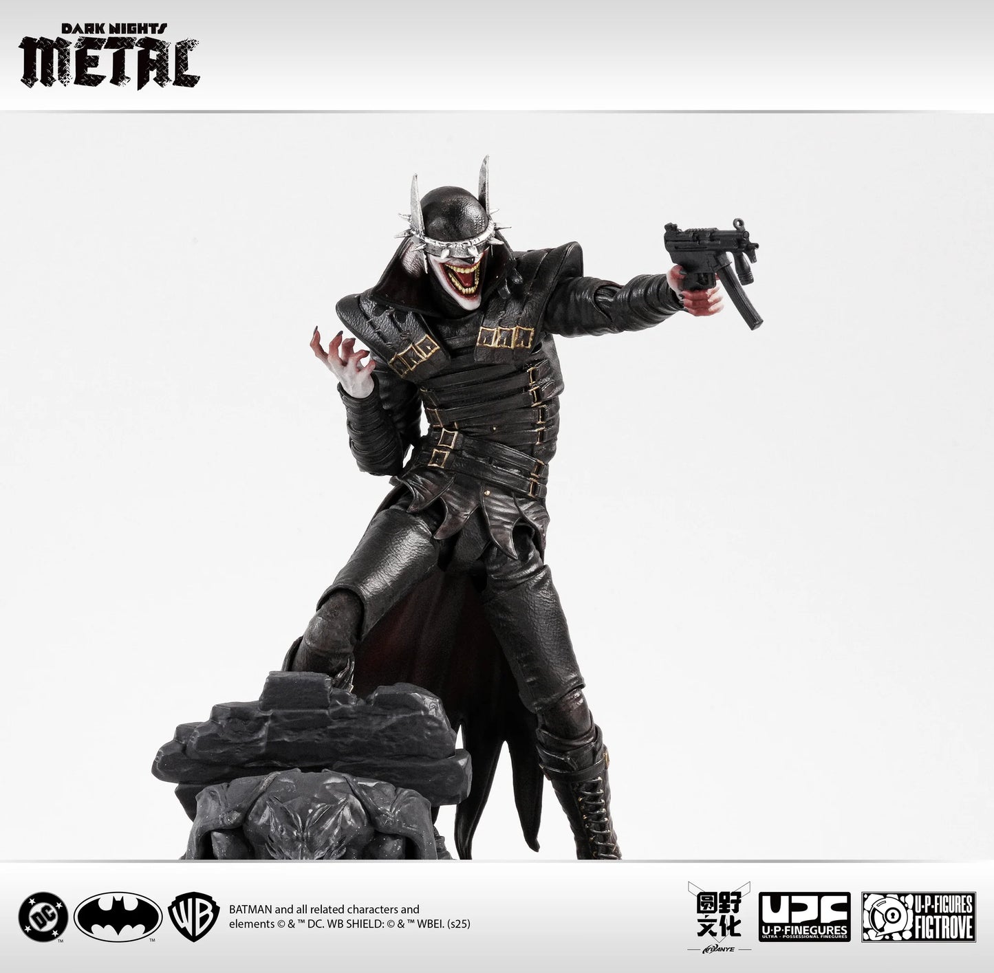 (Pre-Order) Official Licensed LPZZ 1/12 Dark Knight Metal series Joker action figure