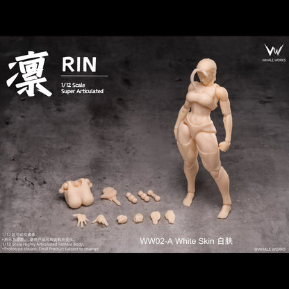 (Pre-Order) Whale Works 1/12 Super Articulate figures Aria and Rin