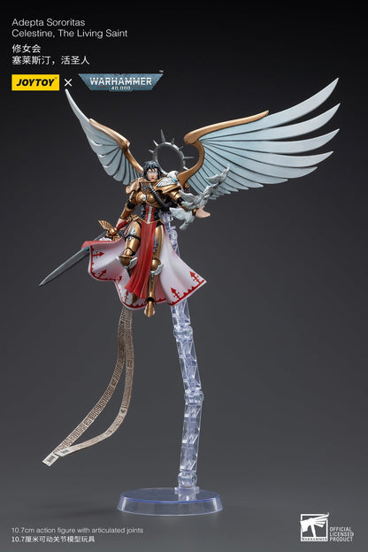 Warhammer 40K Adepta Sororitas Celestine, The Living Saint 1/18 Scale Figure (In Stock)