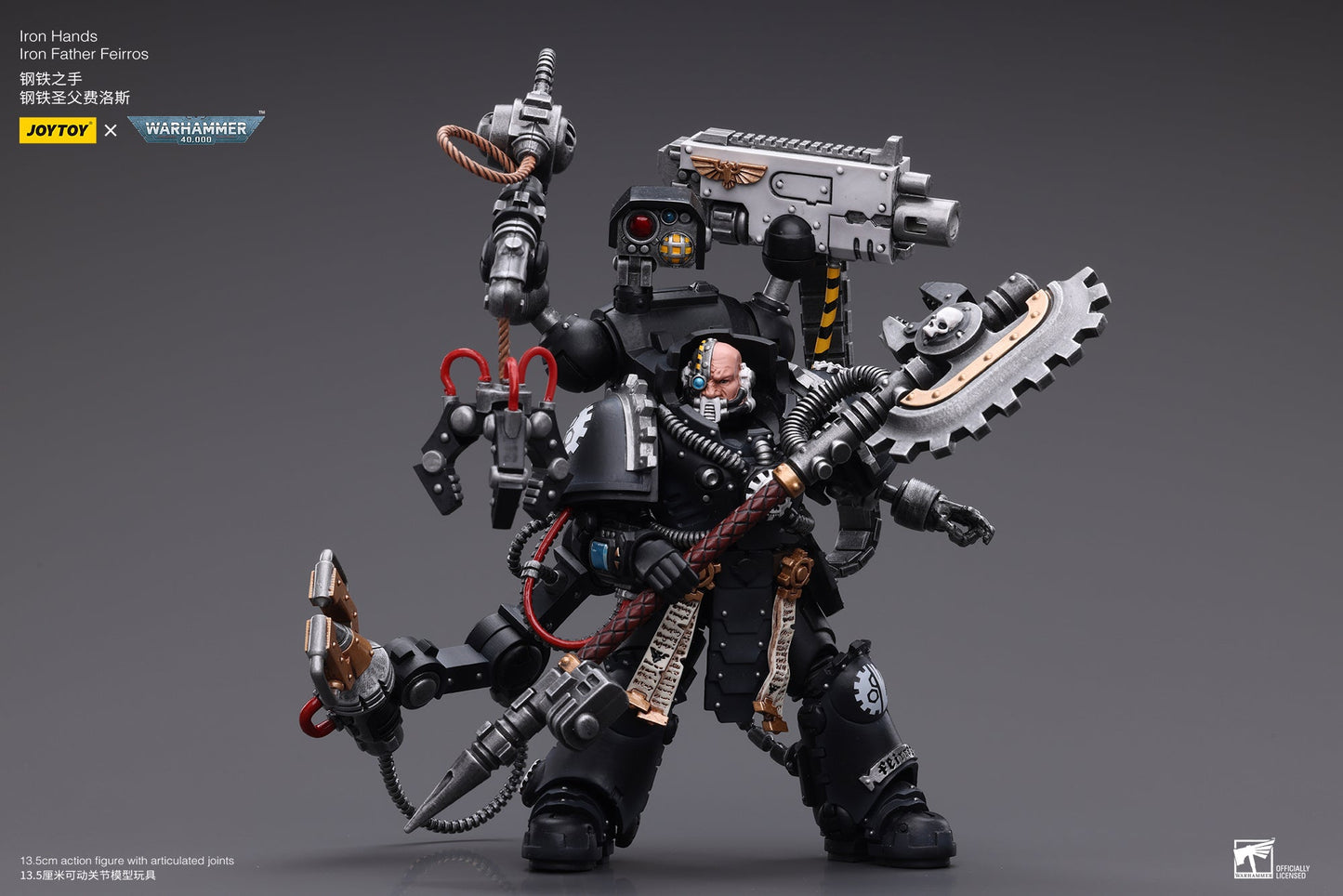 Warhammer 40K Iron Hands lron Father Feirros (In Stock)