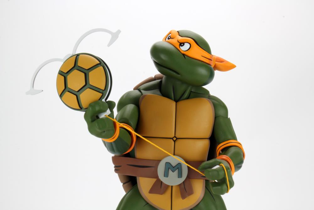 (Pre-Order) Neca Teenage Mutant Ninja Turtles (Animated Series) Michelangelo 1/4 Scale Figure