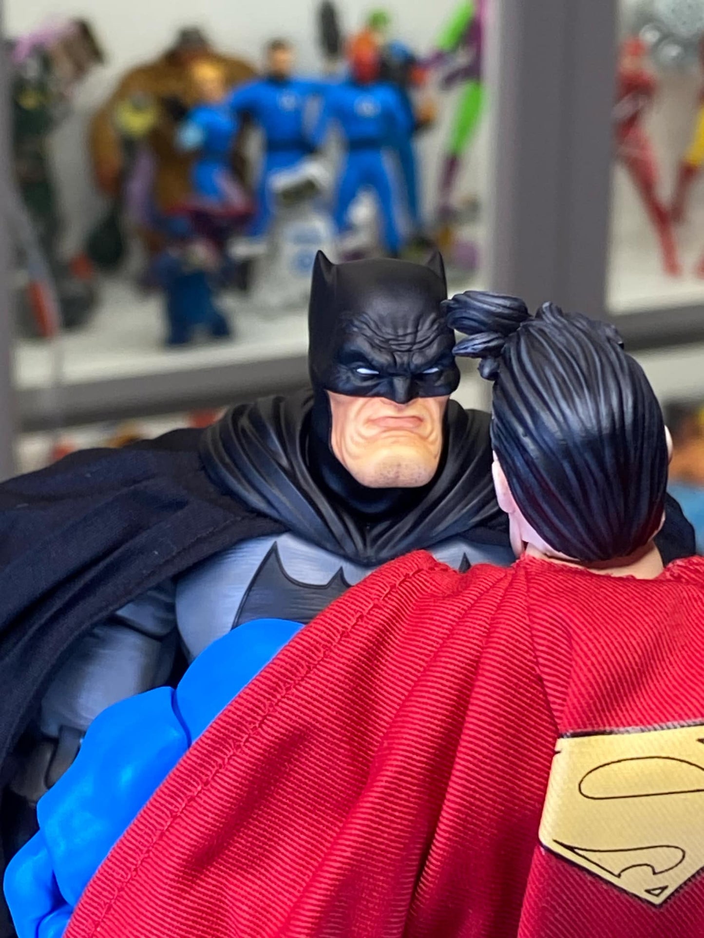 Custom 1/12 Head Sculpts for Mafex Batman