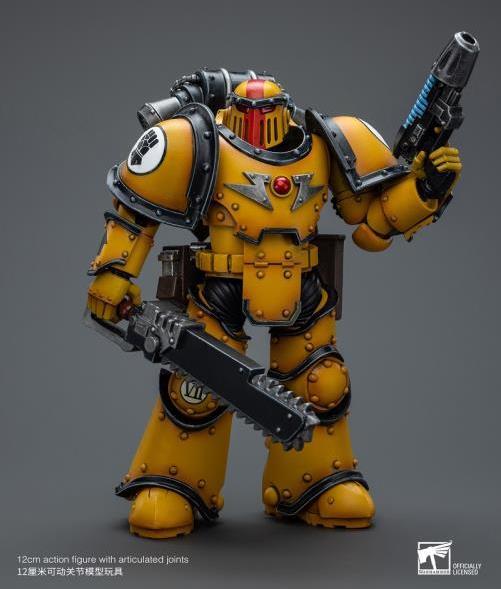 Warhammer 40K Imperial Fists Legion MkIII Despoiler Squad Sergeant with Plasma Pistol (In Stock)