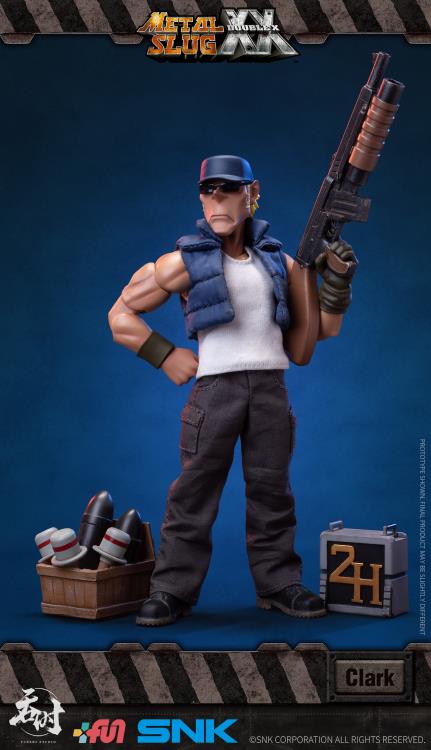 Tunshi Studio Metal Slug XX Clark Still 1/12 Scale Figure (In Stock)