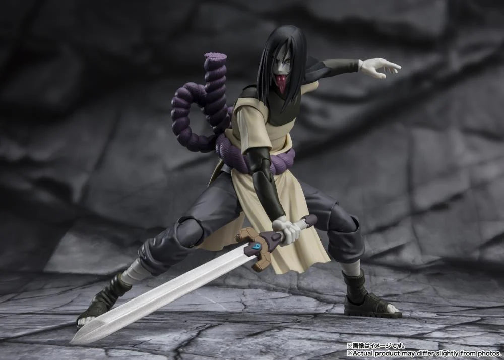 (Pre-Order) Naruto: Shippuden S.H.Figuarts Orochimaru (Seeker of Immortality) Action Figure (Reissue)