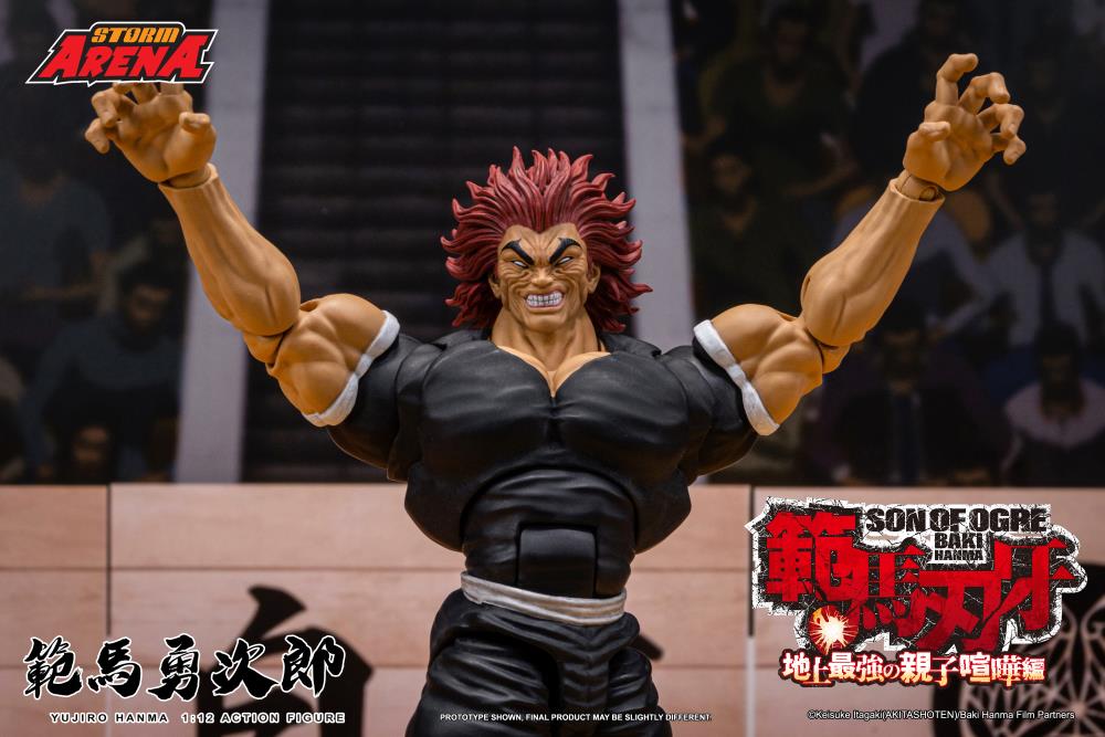 (Pre-Order) Storm Collectibles Baki Hanma: Son of Ogre Storm Arena Yujiro Hanma 1/12 Scale Action Figure