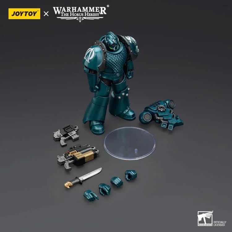 Warhammer The Horus Heresy Alpha Legion Headhunter With Banestrike Combi-Bolter And Power Dagger