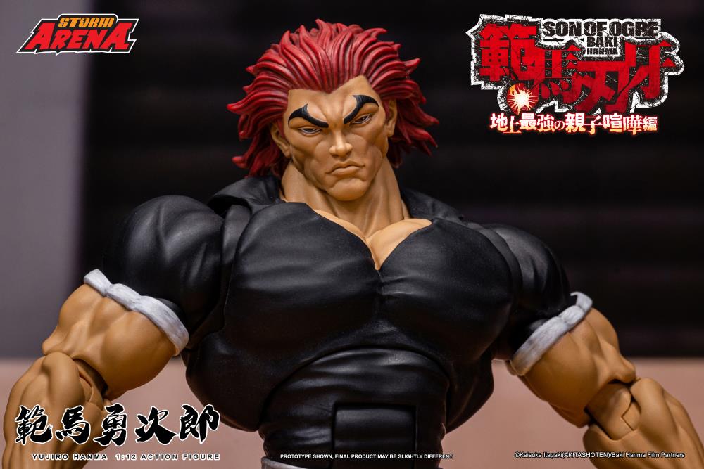 (Pre-Order) Storm Collectibles Baki Hanma: Son of Ogre Storm Arena Yujiro Hanma 1/12 Scale Action Figure