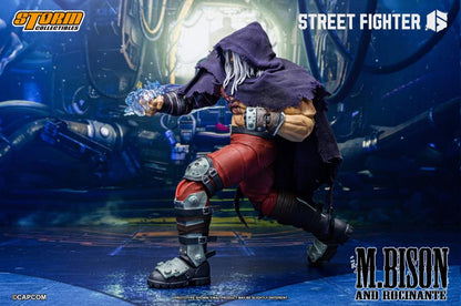 (Pre-Order) Storm Collectibles Street Fighter 6 M. Bison & Rocinante 1/12 Scale Action Figure Set