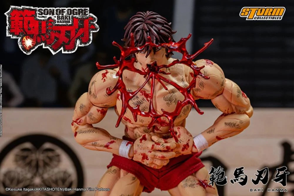 Storm Collectibles Baki Hanma (Battle Damaged Ver.) 1/12 Scale Limited Edition Action Figure (In Stock)