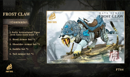(Pre-Order) FURY TOYS Beast Series Maya Temple Tiger Ember Fang and Frost Claw FT01/02/03 and 04