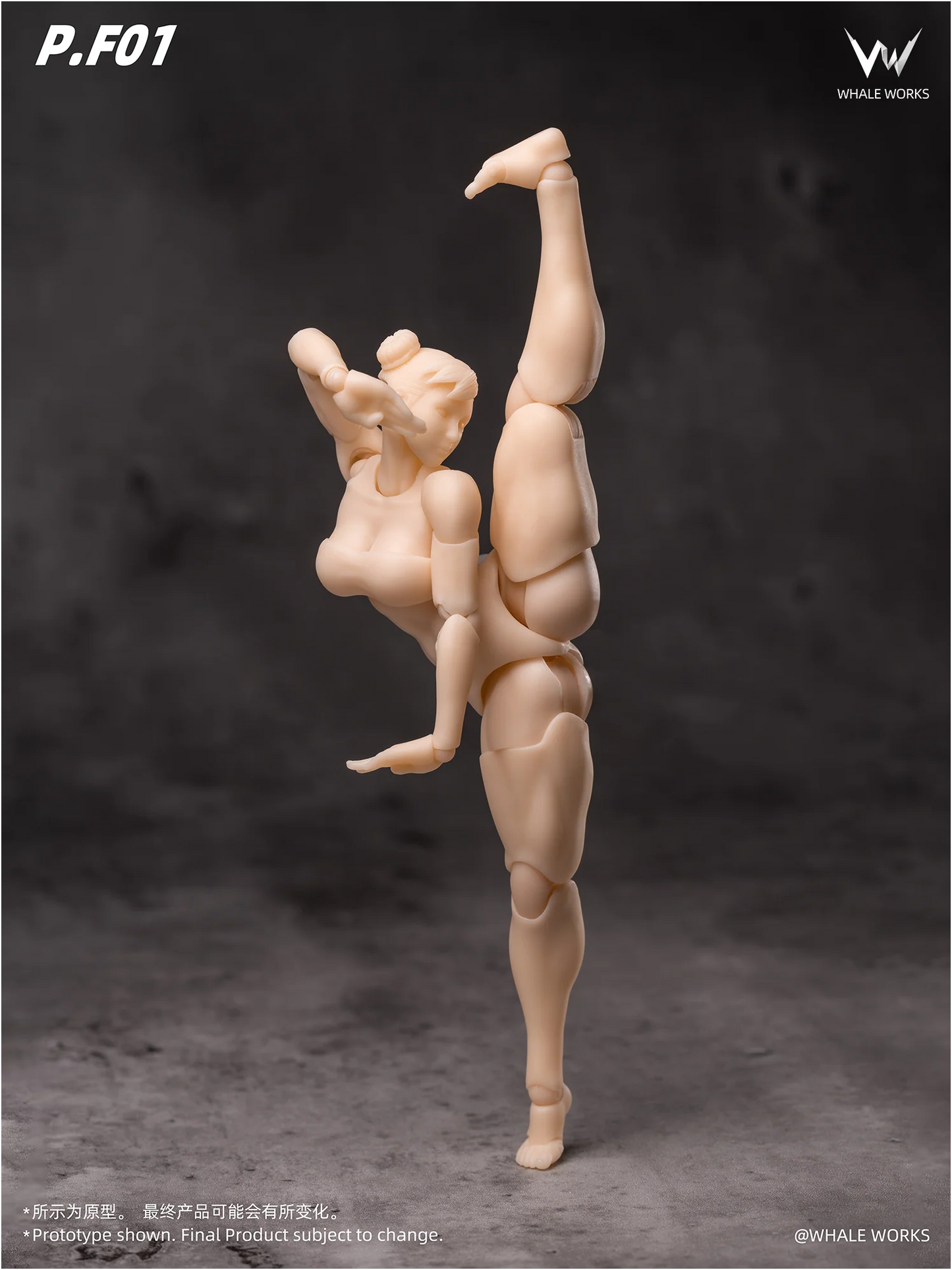 (Pre-Order) Whale Works 1/12 Super Articulate figures Aria and Rin