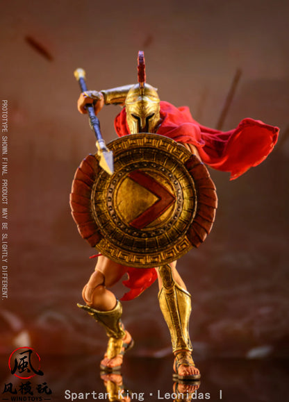 (Pre-Order) Wind Toys 1/12 Spartan King Leonidas FMW004 Standard and Bloodstained Version action figure