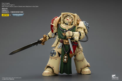 (Pre-Order) Warhammer 40k Dark Angels Deathwing Knight 2 With Power Sword, Storm Shield and Watcher in the Dark