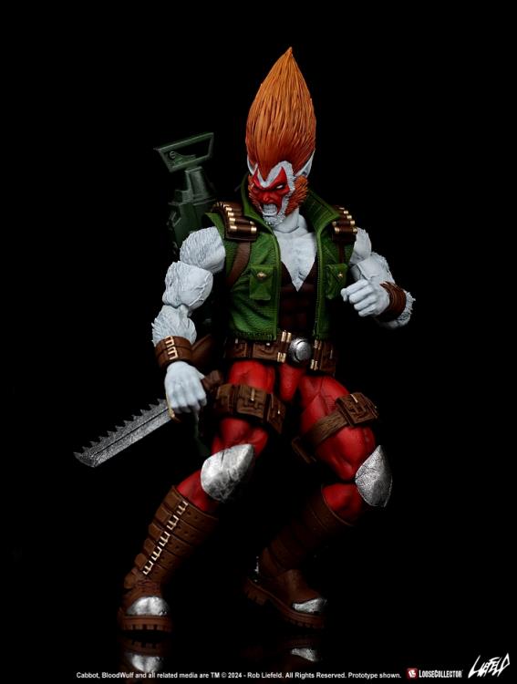 (Pre-Order) Rob Liefeld's Bloodwulf 1/12 Scale Action Figure