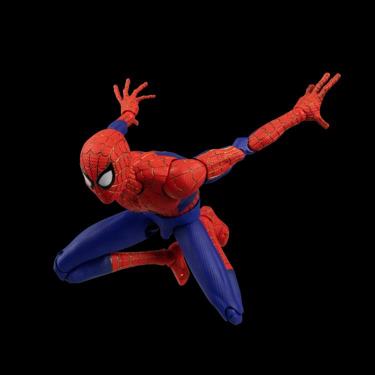 (Pre-Order) SENTINEL Spider-Man: Into the Spider-Verse SV-Action Peter B. Parker (Standard Ver.) Figure (Reissue)