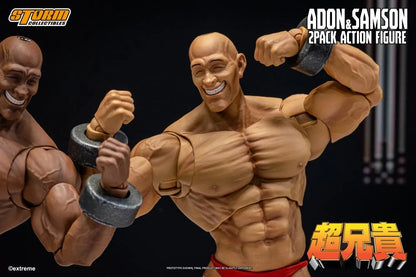 (Pre-Order) Storm Collectibles Chou-Aniki Adon and Samson 1/12 Scale Action Figure Set