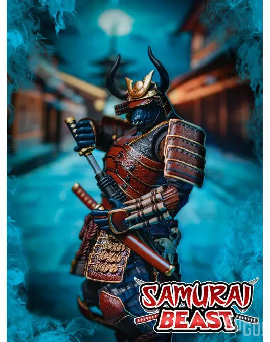 (Pre-Order) Golden Age Toy Bh001 Samurai Beast Blue Ver. 1/12 Scale Action Figure