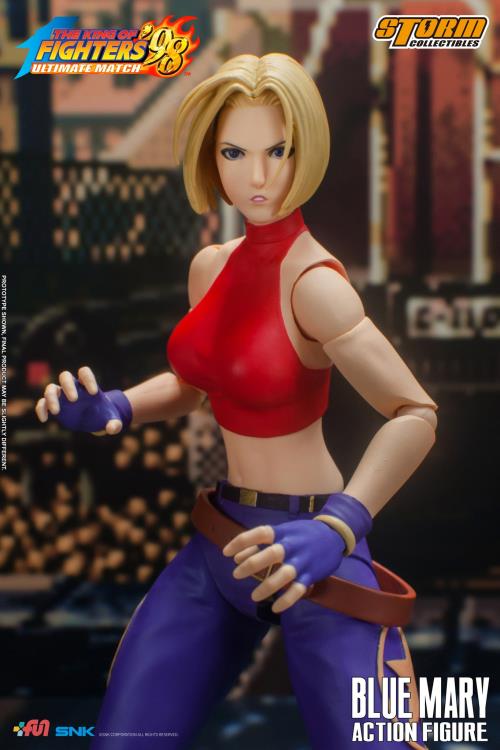 STORM COLLECTIBLES The King of Fighters '98 Blue Mary 1/12 Scale Figure (In Stock)