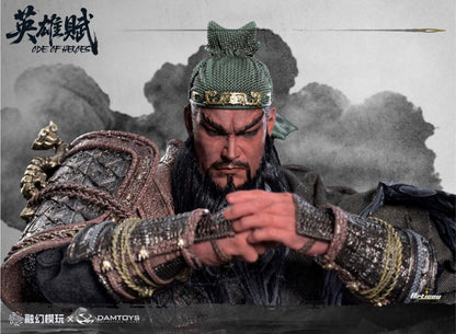 (Pre-Order) DAMTOYS Romance of the Three Kingdoms Ode of Heroes Guan Yu 1/12 Scale Action Figure