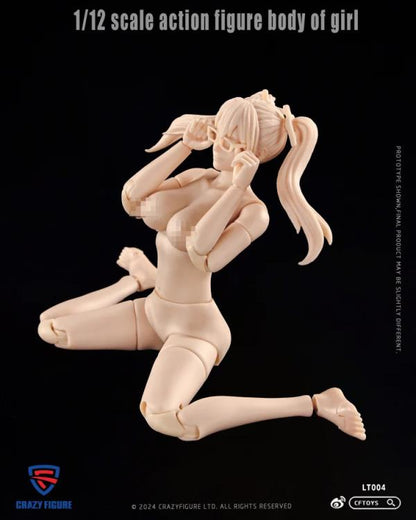 CRAZY FIGURE Multi Joint Movable 1/12 Scale Female Body LT004 (In Stock)