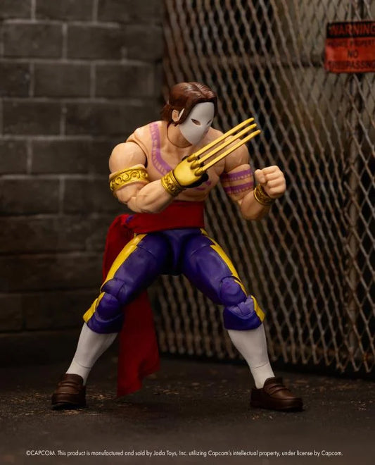Jada Street Fighter II Vega 6 Inch Figure