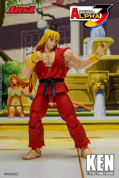 (Pre-Order) Storm Collectibles Street Fighter Alpha 3 Storm Arena Ken