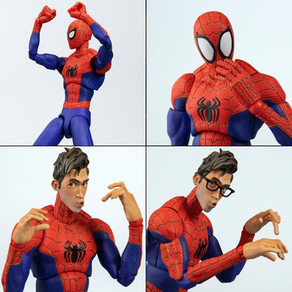 (Pre-Order) SENTINEL Spider-Man: Into the Spider-Verse SV-Action Peter B. Parker (Special Ver.) Figure (Reissue)