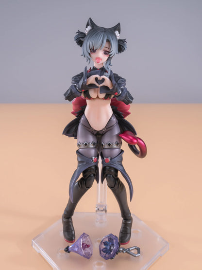 (Pre-Order) EXSSRION Studio 1/12 witch of the other world Hoshikawa Cat Red and Black hair version