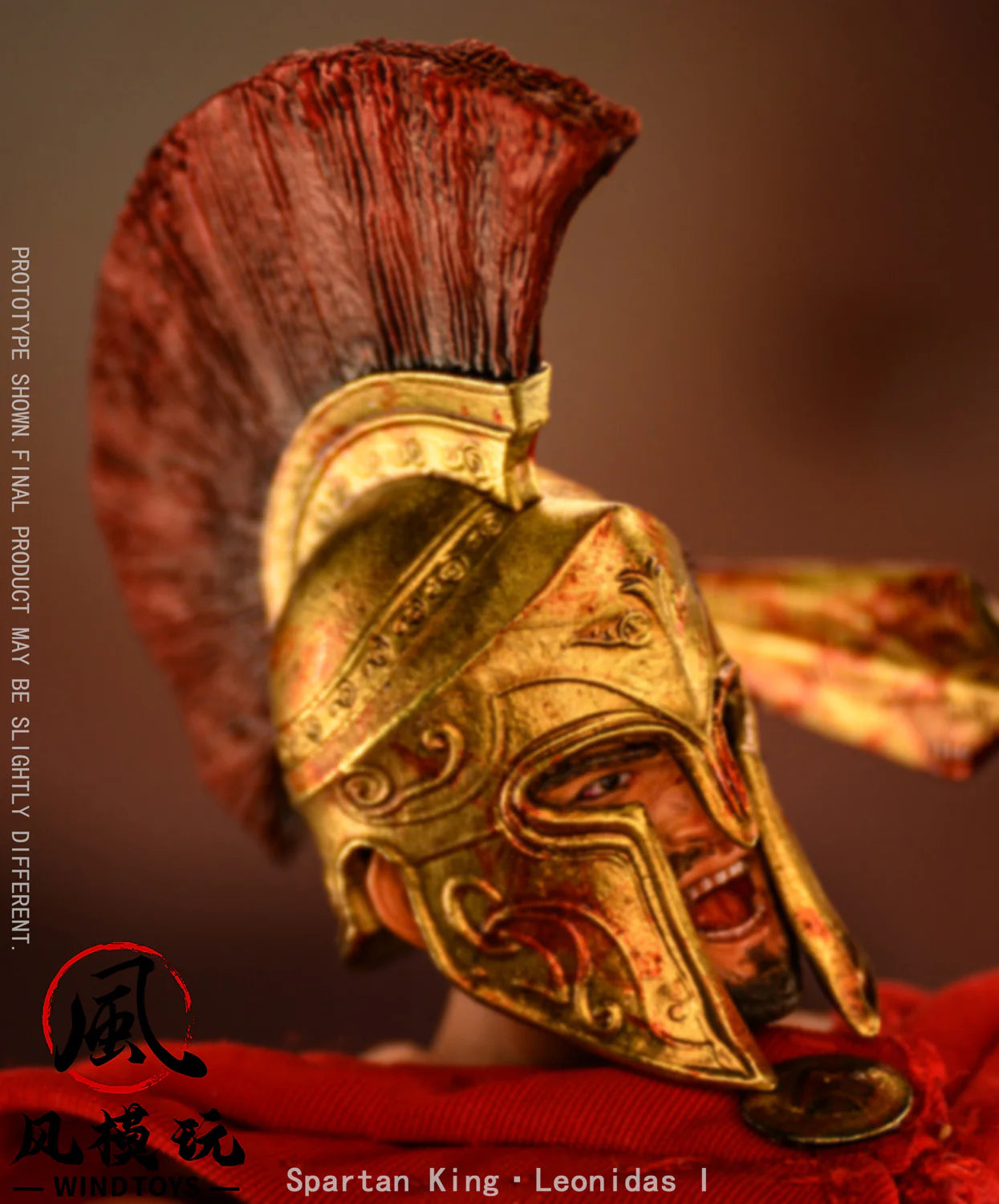 (Pre-Order) Wind Toys 1/12 Spartan King Leonidas FMW004 Standard and Bloodstained Version action figure