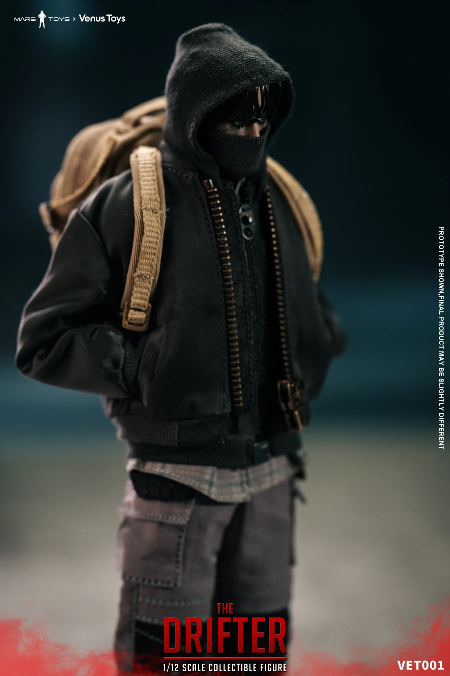 (Pre-Order) Mars Toys x Venus Toys 1/12 The Drifter Standard and Deluxe figure VET001