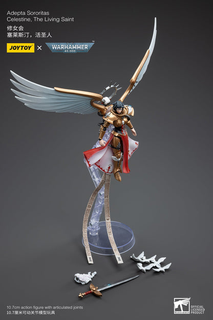 Warhammer 40K Adepta Sororitas Celestine, The Living Saint 1/18 Scale Figure (In Stock)