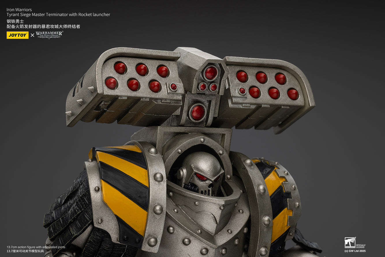 (Pre-Order) Warhammer The Horus Heresy Iron Warriors Tyrant Siege Master Terminator with Rocket launcher