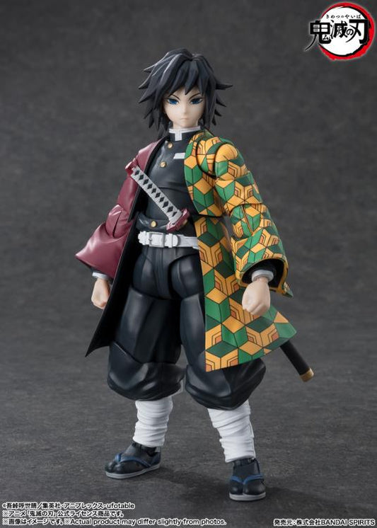 Demon Slayer: Kimetsu no Yaiba S.H.Figuarts Giyu Tomioka Action Figure (In Stock)