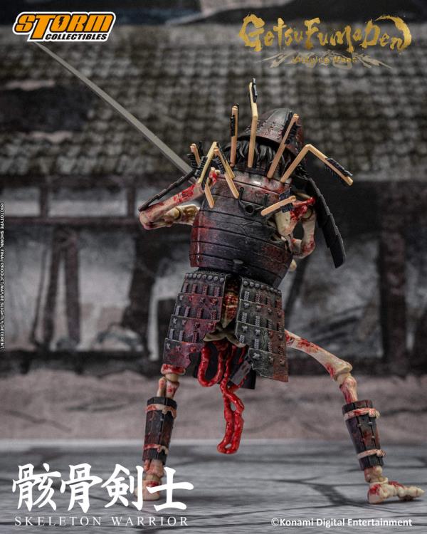 (Pre-Order) Storm Toys Getsu Fuma Den: Undying Moon Skeleton Warrior 1/12  Scale Figure