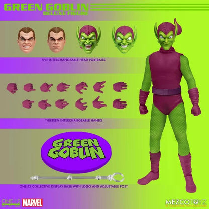 Mezco Marvel One:12 Collective Deluxe Green Goblin (In Stock)